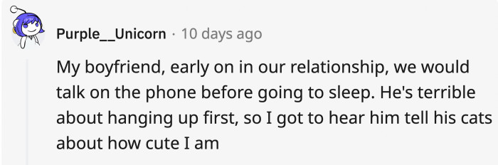 3. That got him cute brownie points