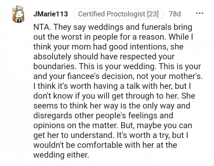 This Is Your and Your Fiancée's Decision