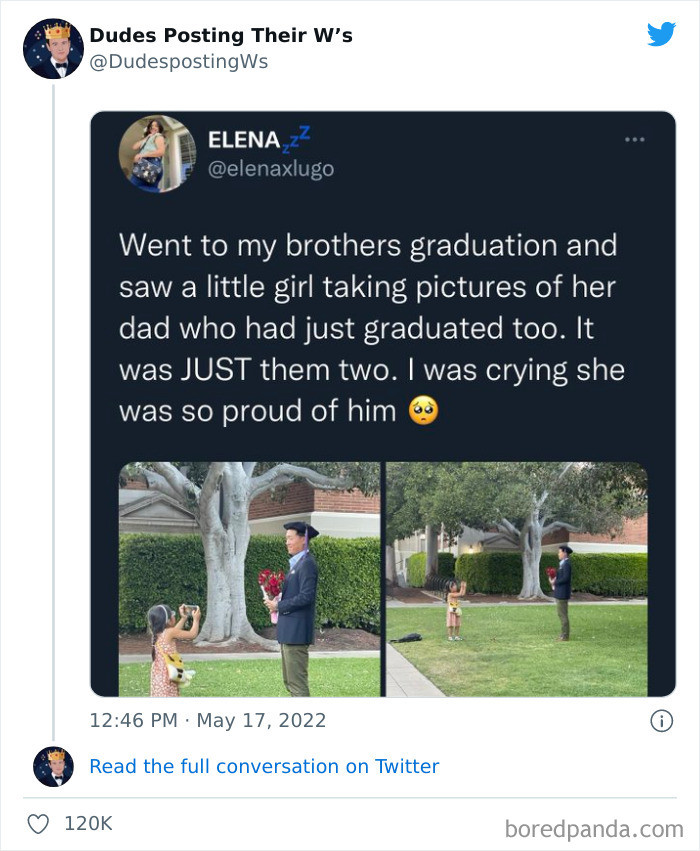 40. She was so proud of him, and I love it