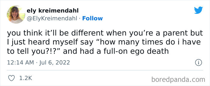 3. It's bad when you sound like your mom