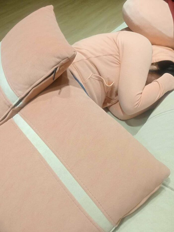 "Hoodies Match The Sofa And The Cushions"