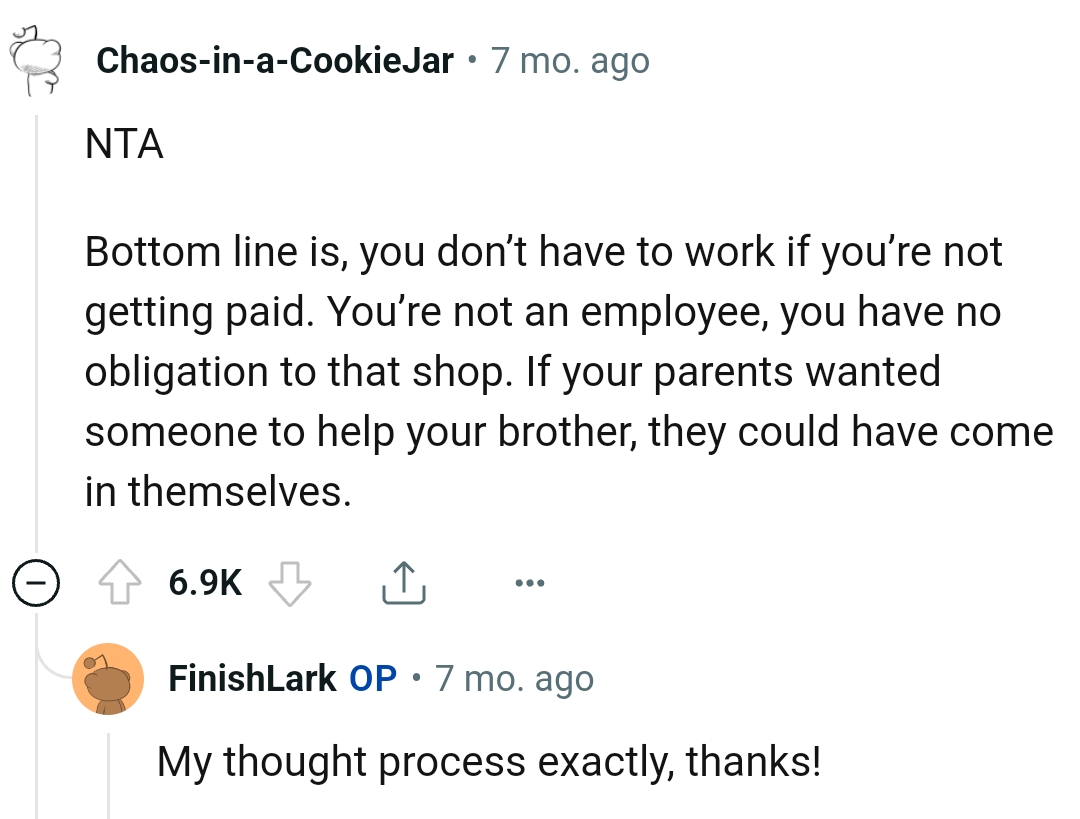 They Could Have Come Themselves