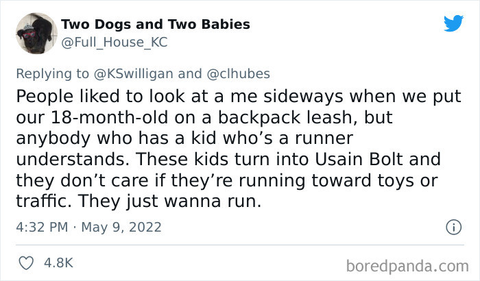 1. Kids just wanna run
