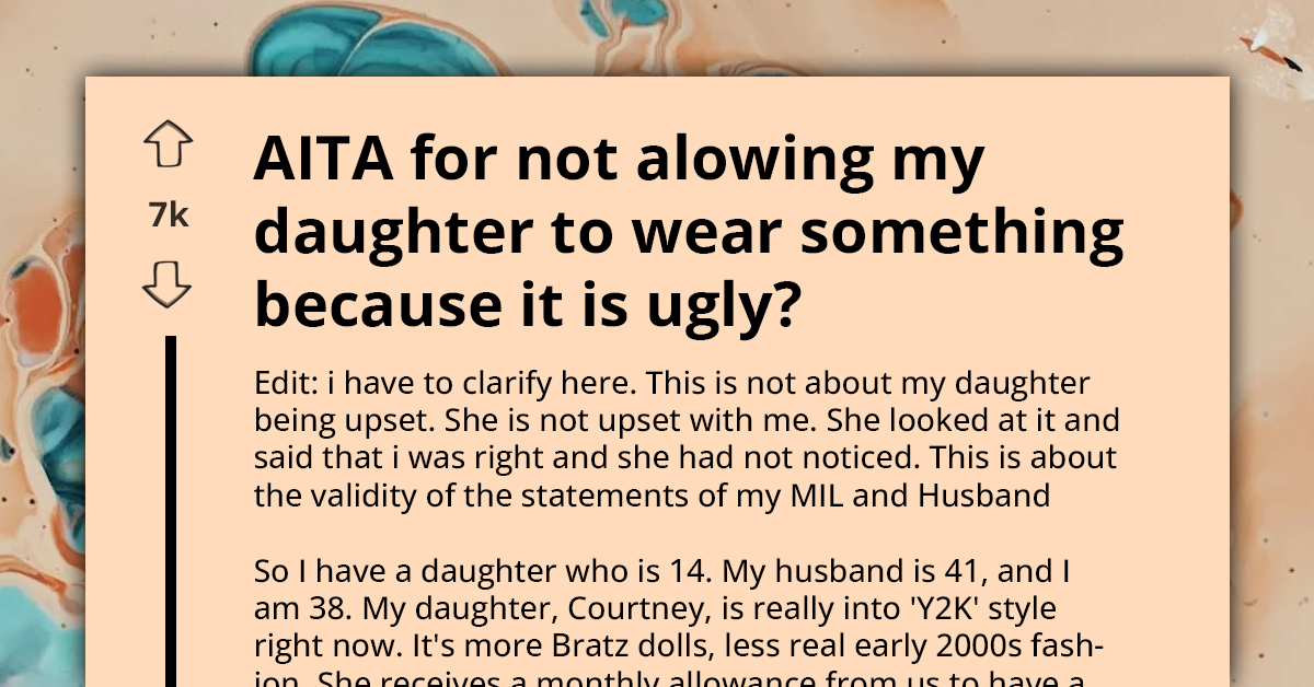 Mother Called Out By Husband And Mother-In-Law After Telling Her Daughter She Can't Wear New Skirt She Bought
