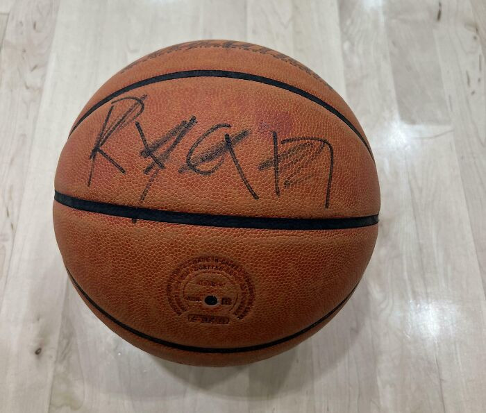 "The Guy At The Gym Took My Basketball And Wrote His Name On It. When I Found Out, He Just Crossed His Name Off"