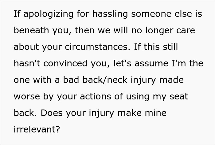 Your injury definitely doesn't make someone else's injury irrelevant