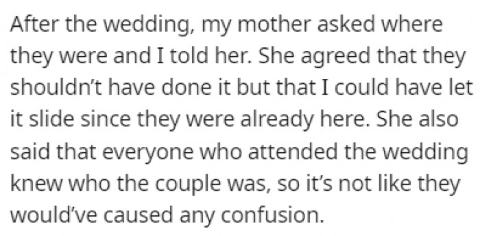 They Refused to Change Clothes, So OP Had the Groomsmen Kick Them Out