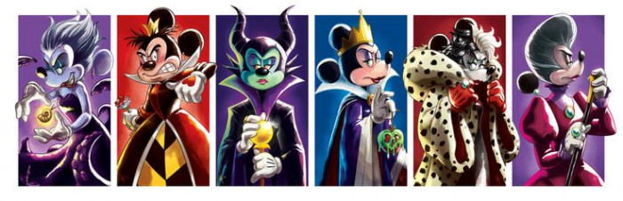 11. Minnie Trying Out All the Villain Roles