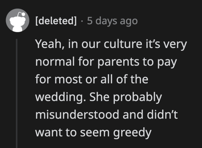 Which isn't her fault, really.