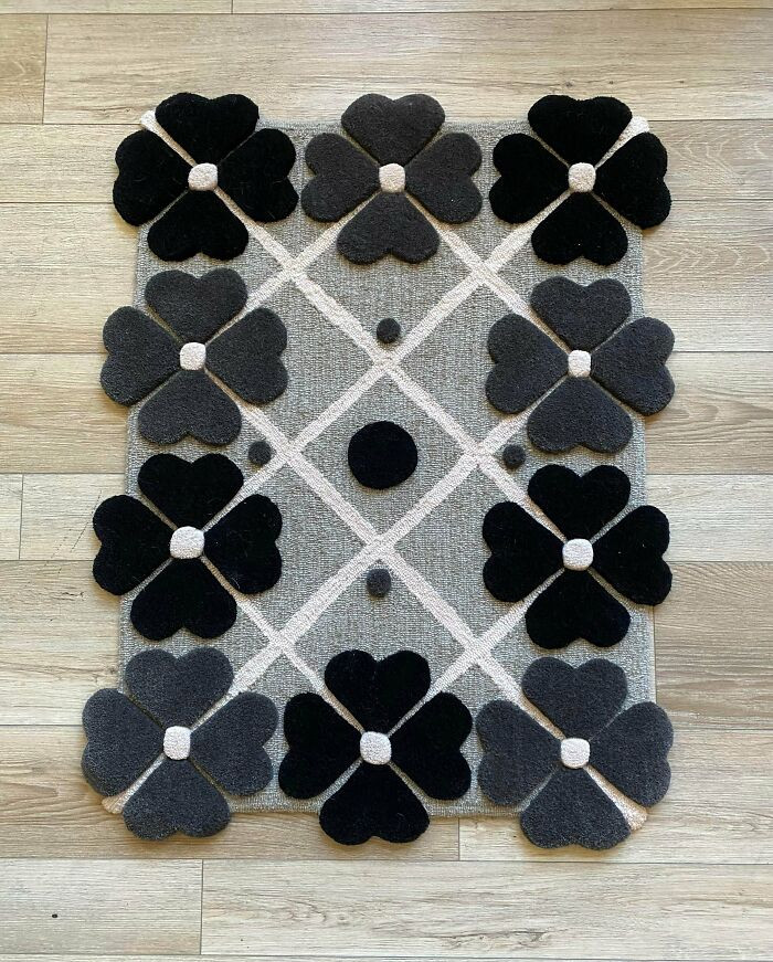 "Hand Tufted Rug, By Me"