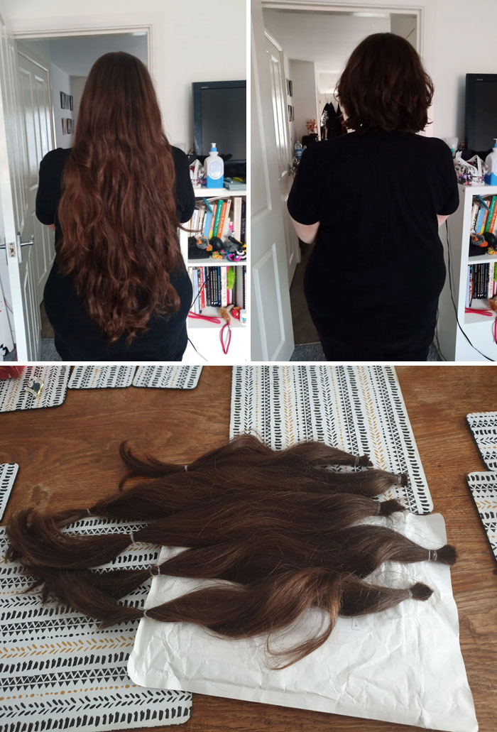 12. I Donated My Hair Today After Growing It Out For 2 Years