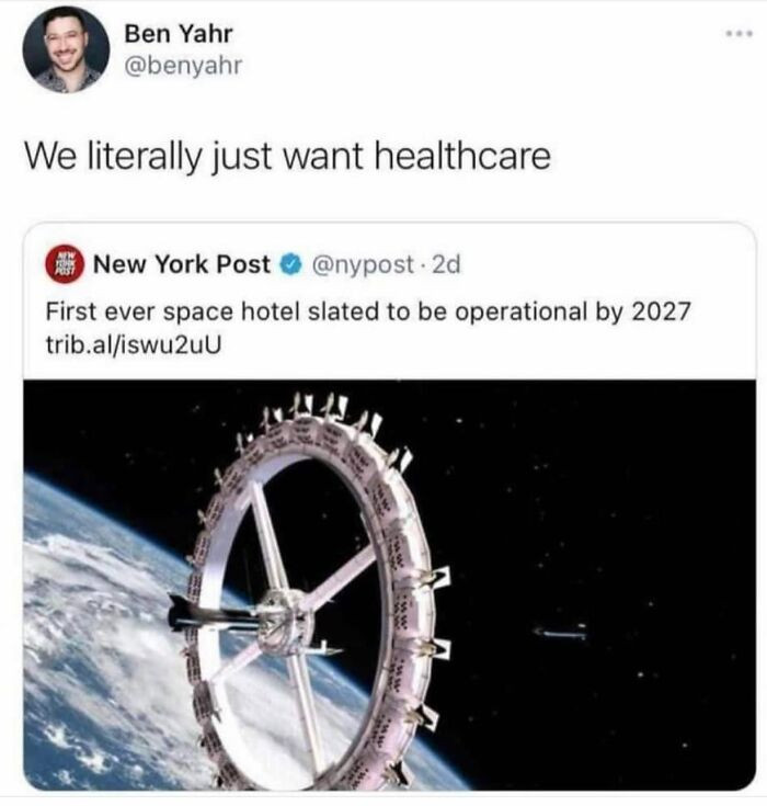 43. We Literally Just Want Healthcare