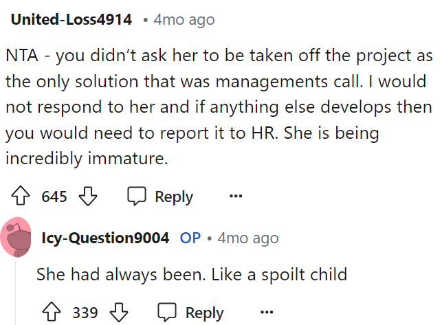 Everyone seems to believe that OP is NTA in this situation, and we have to agree with their assessment.