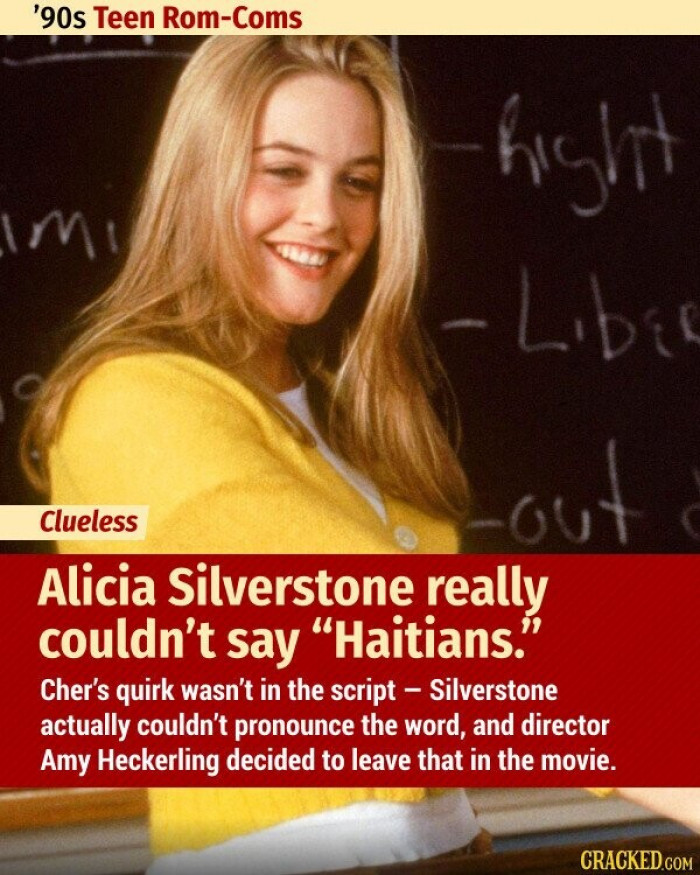 10. Clueless - Haitians