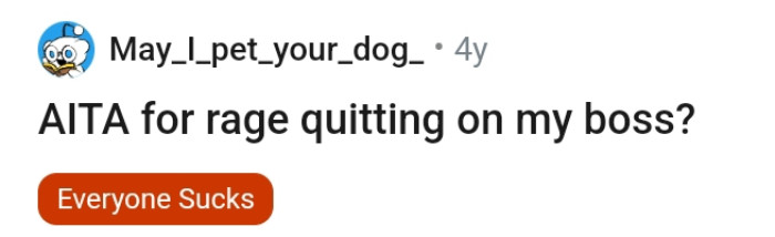 The OP Pens Down Her Headline