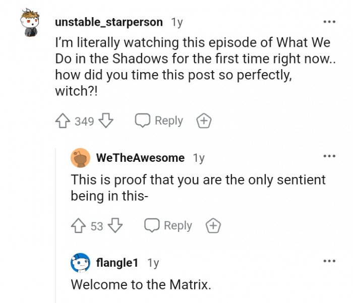 The only sentient being