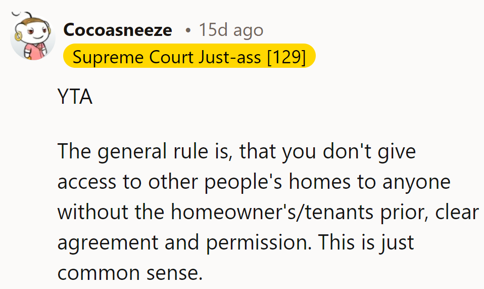 Note to self, OP: Cat-sitting, not house-sharing.