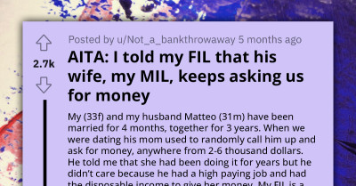Redditor Accidentally Got Her MIL Separated For Questioning Where She Spends Money In Front Of Her FIL
