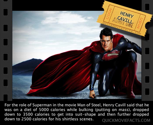 22. It's all about building and dropping the calories