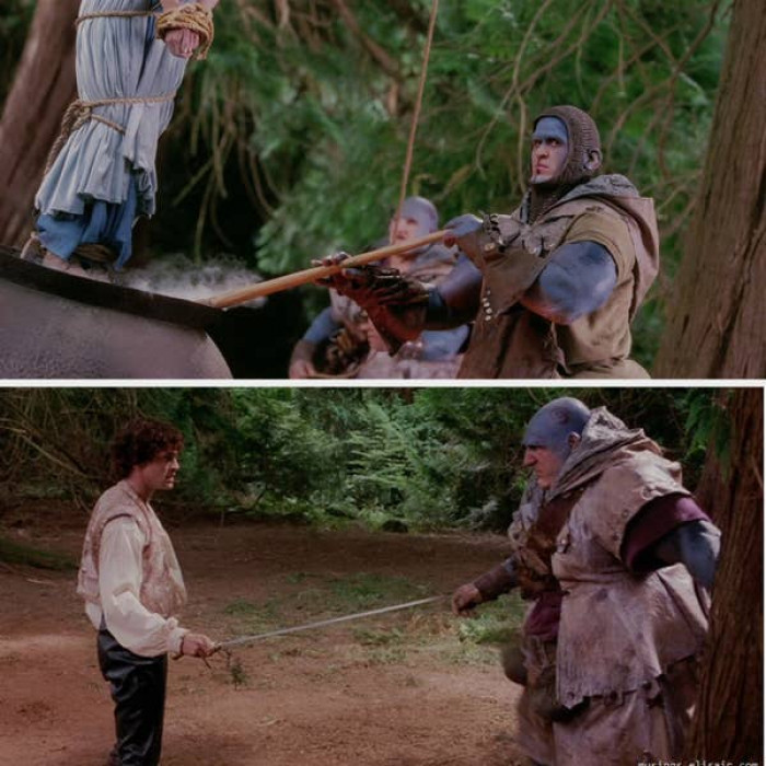 21. Ella is told by the ogres not to move in Ella Enchanted. She's helpless until rescued by Prince Char.