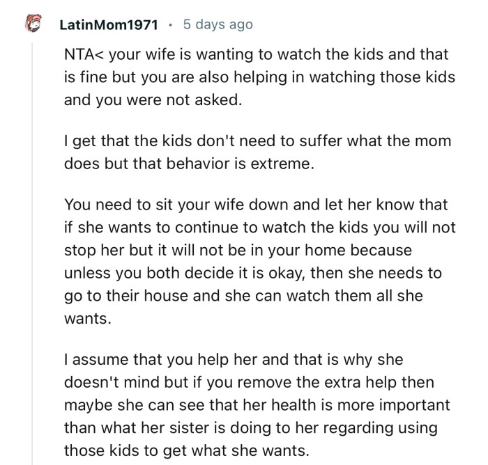 OP Should Sit Down with His Wife and Talk Tomorrow.