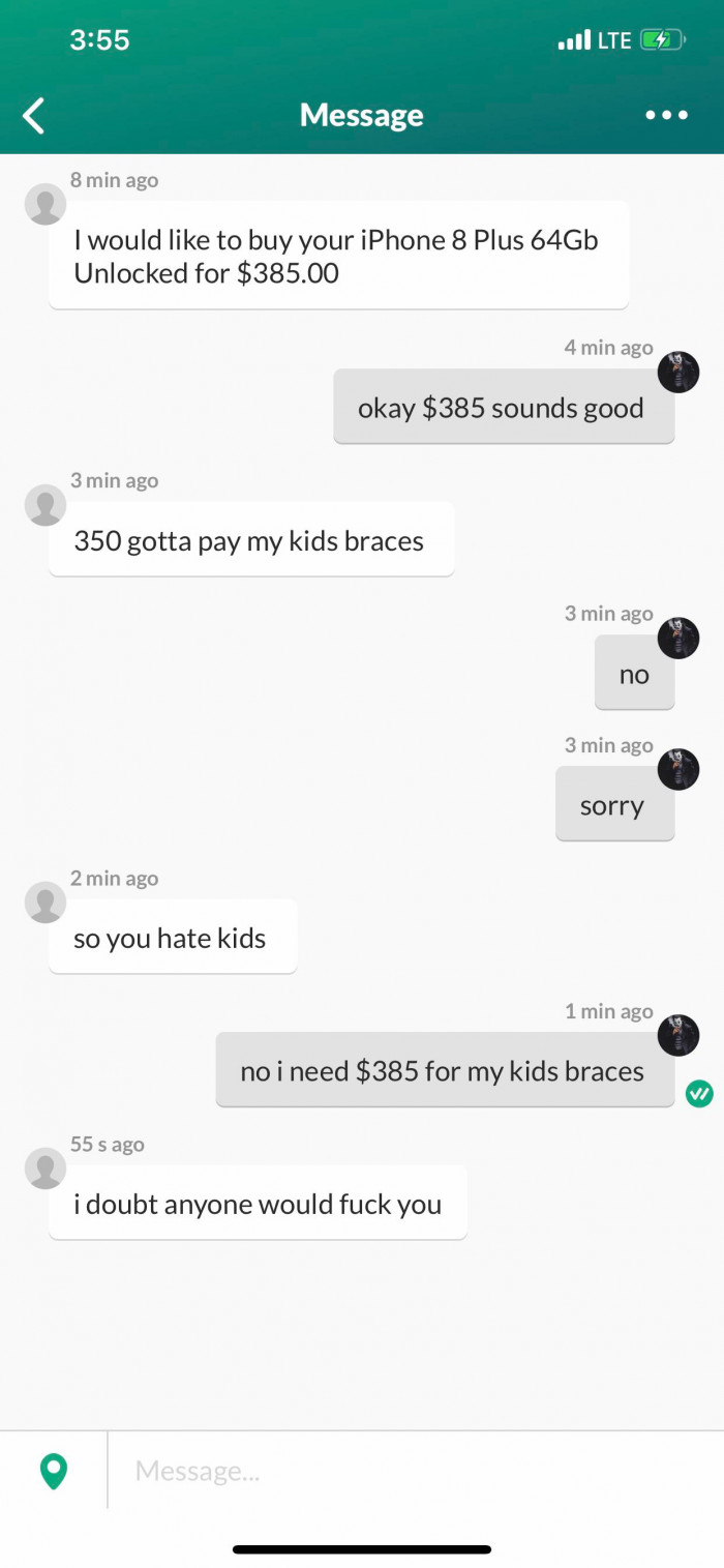 11. You were doing so well...