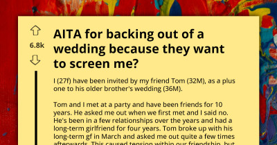 Woman Suspects Screening After Friend Invites Her To Be Plus One At Wedding, Considers Backing Out