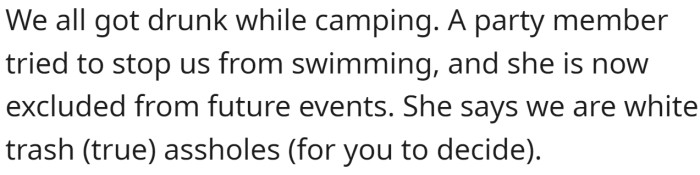 OP has offered the following explanation for why they think they might be the a-hole: