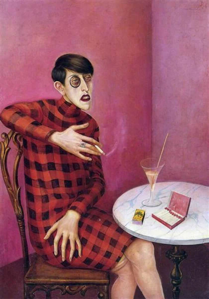 "Portrait Of The Journalist Sylvia Von Harden" By Otto Dix, 1926