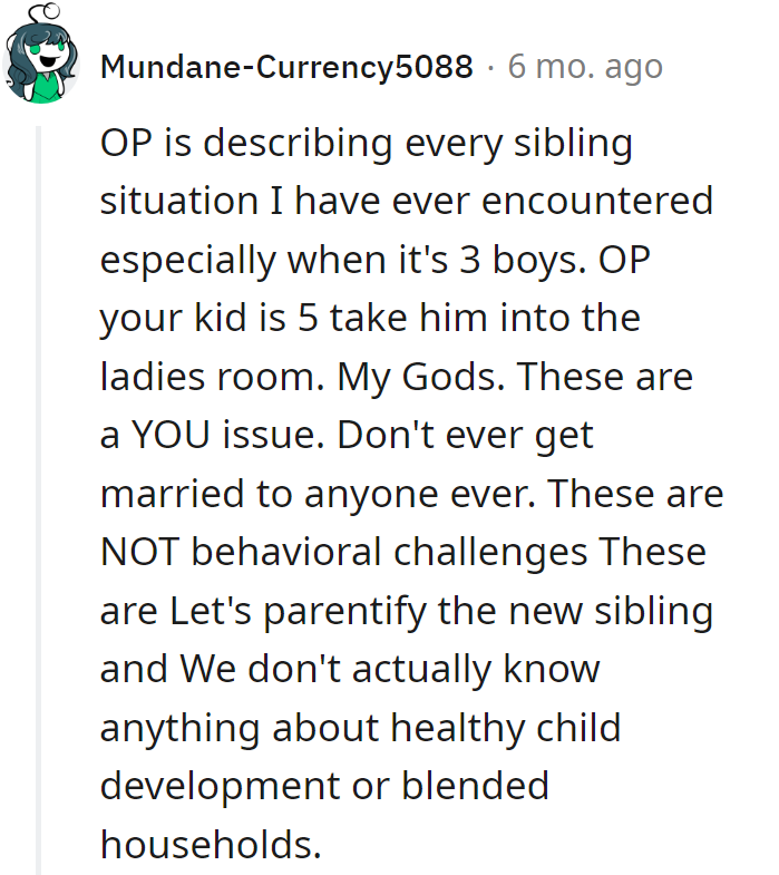 Siblings being siblings! Marriage has its quirks—just some 