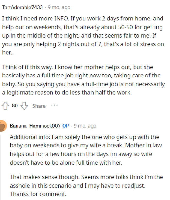 This person asked for clarification, and it seems that OP is willing to provide the information people need to make a decision.