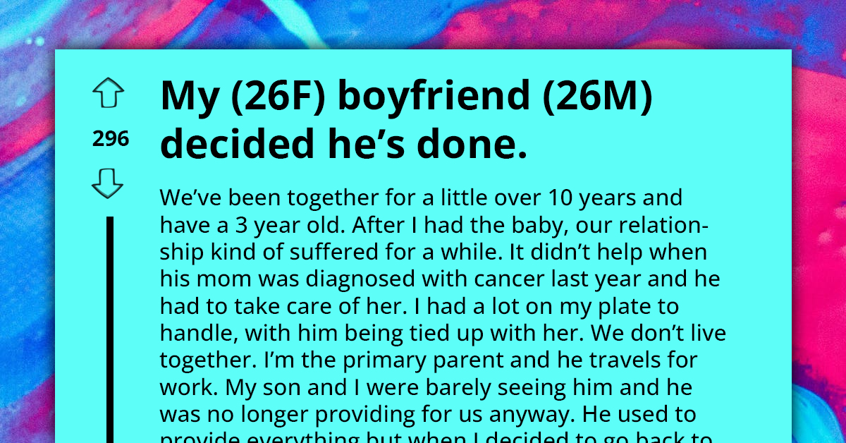 Emotionally Burdened Woman Asks For Advice About Co-Parenting After Ten-Year-Relationship Breakup