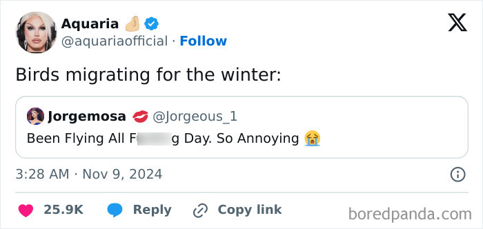 I'm sure that this is exactly how they feel though.