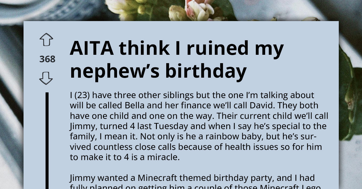 Birthday Joy Turns Sour After Aunt’s Gift Causes A Big Family Dispute