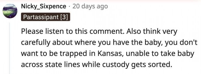 This is a very important bit of information...