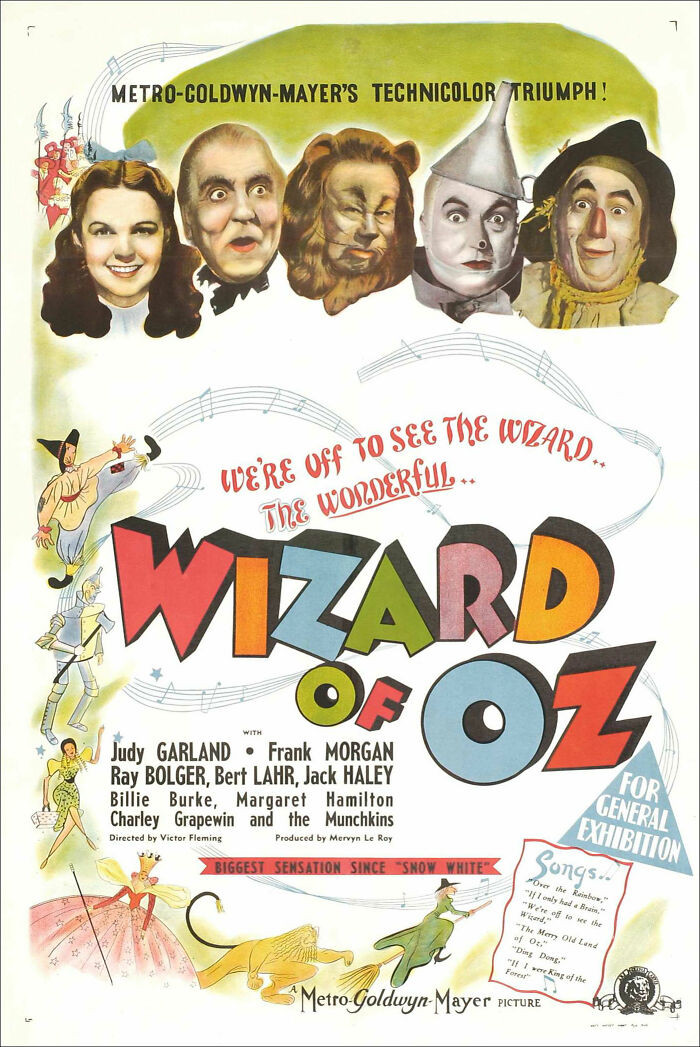 15. “How dark the BTS of the Wizard of Oz is. In Judy Garland's(Dorothy) own words 