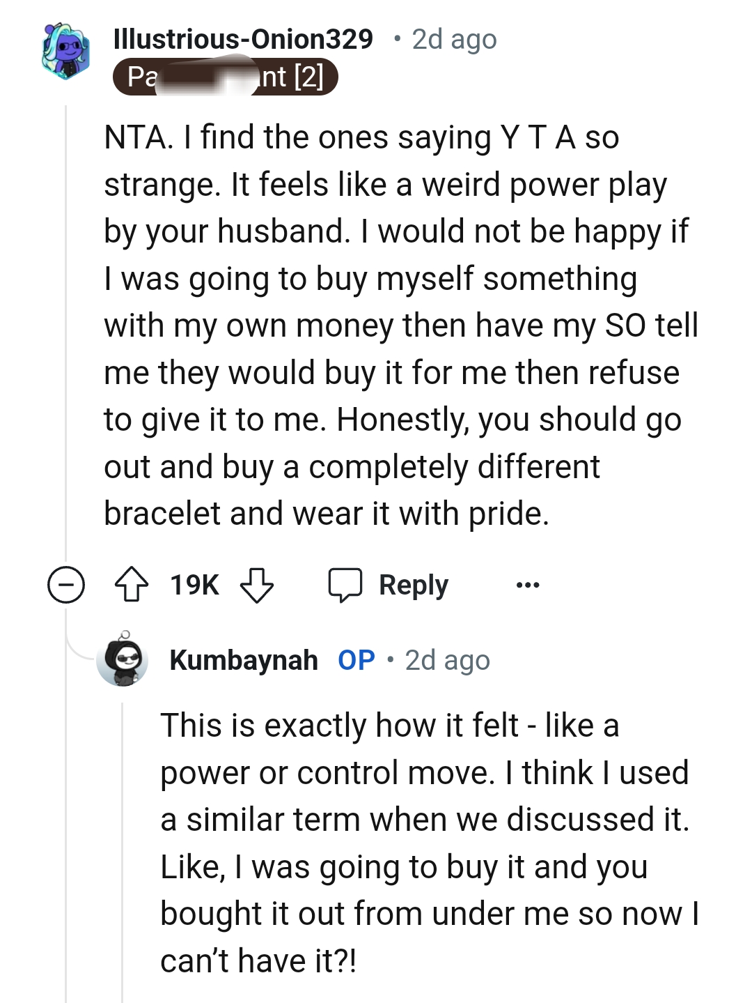 The OP Should Buy a Different Bracelet