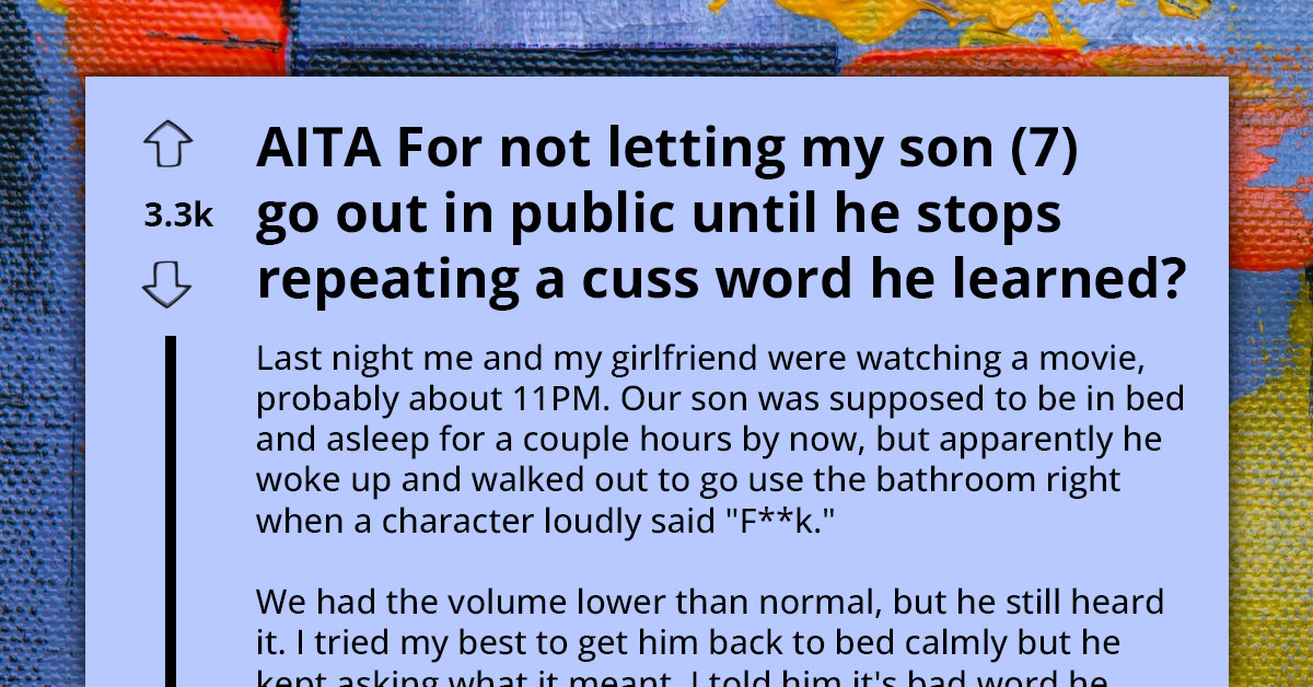 Father Draws Criticism For Denying Son Dinner Out As Punishment For Swearing, Aiming To Avoid Public Embarrassment