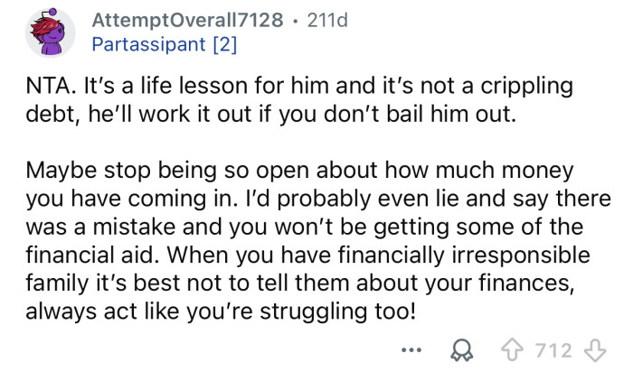 He’ll figure it out.