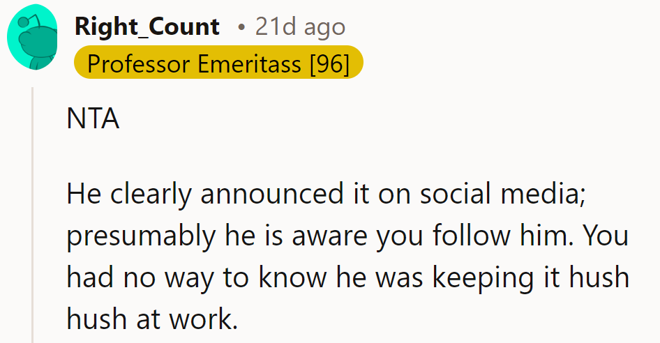 NTA: If it's on social media, it's fair game—what happens on Instagram doesn't always stay there!