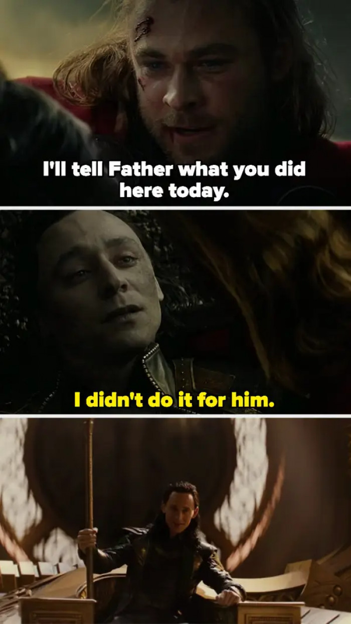 Loki's death in Thor: The Dark World was planned to be permanent.