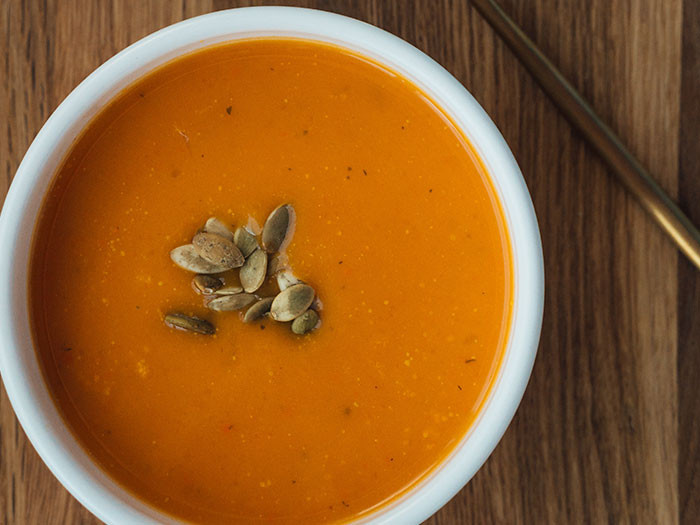 34. Pumpkin soup