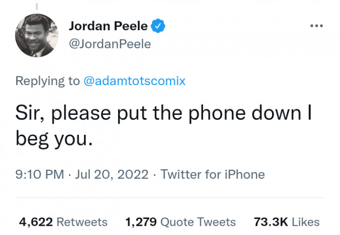 Jordan Peele hit back at Ellis, and it was hilarious!