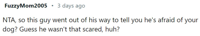 This Redditor has a point: