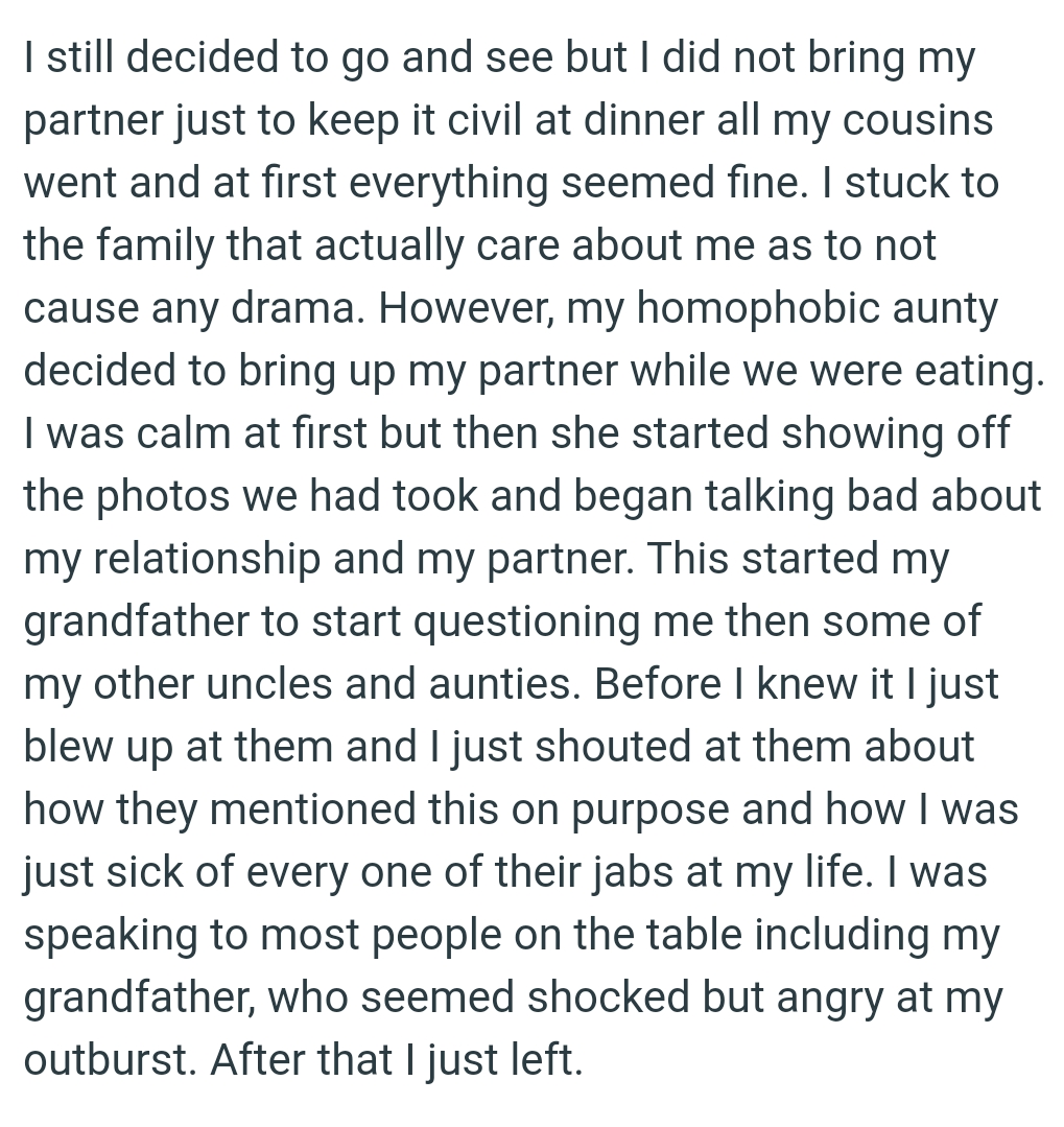 Then, OP's grandpa starts questioning her