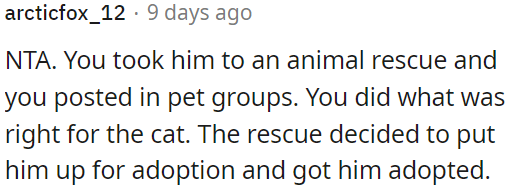 They did the right thing.