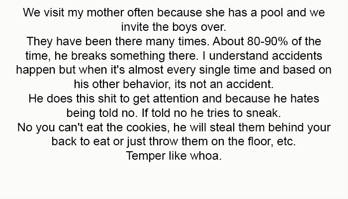 About 80-90% of the time, he breaks something there.