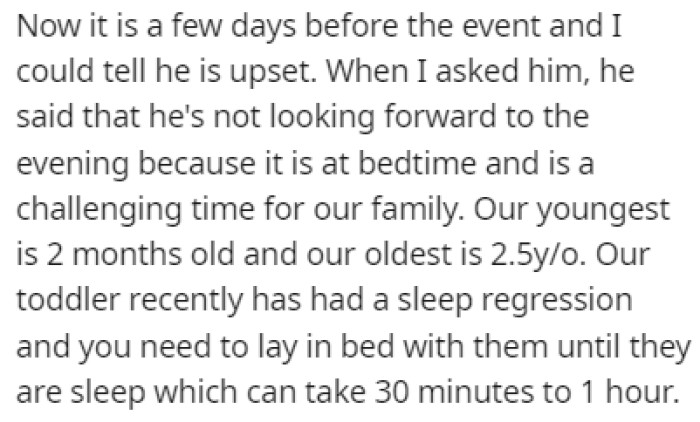 The Concert Is Coming Up Soon, and OP Feels Like Their Spouse Is Upset