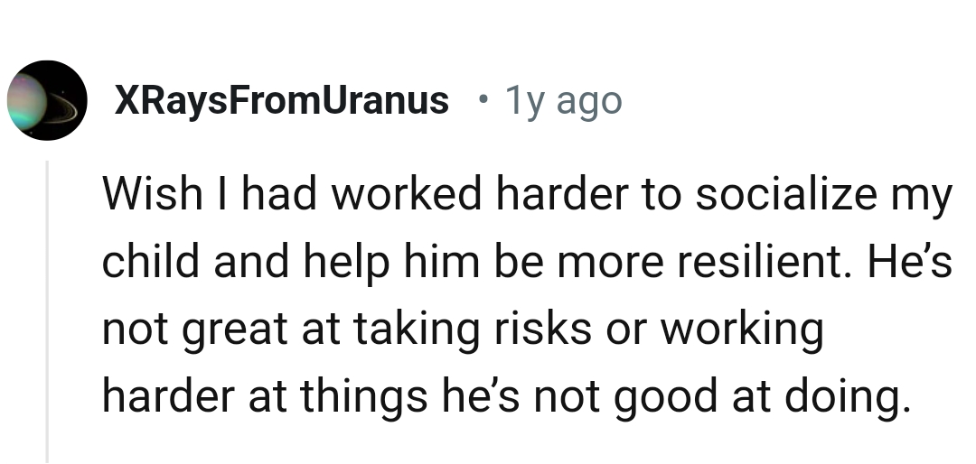 3. Not being great at taking risks