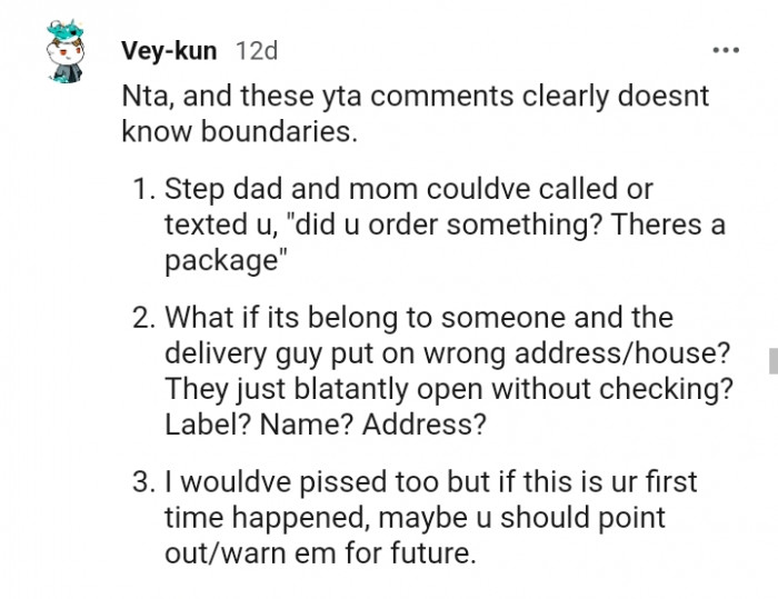 Maybe you should point it out and warn them for the future